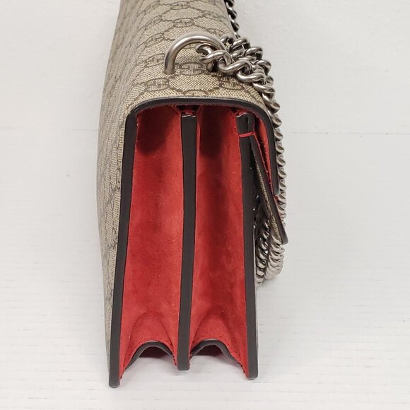 GUCCI Dionysus Medium GG Canvas Shoulder Bag 723-100725 - Picture 4 of 15